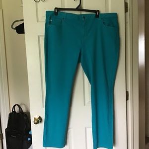Turquoise Jean, Michael Kors